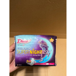 BVS ban đêm Sensi Cool Fresh 35cm 3 miếng/ 29cm 4 miếng