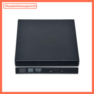 Box Ổ Đĩa DVD Gắn Ngoài USB 2.0 SATA 12.7mm/9.5mm – Tận Dụng Ổ DVD – Dùng Cho Laptop, PC