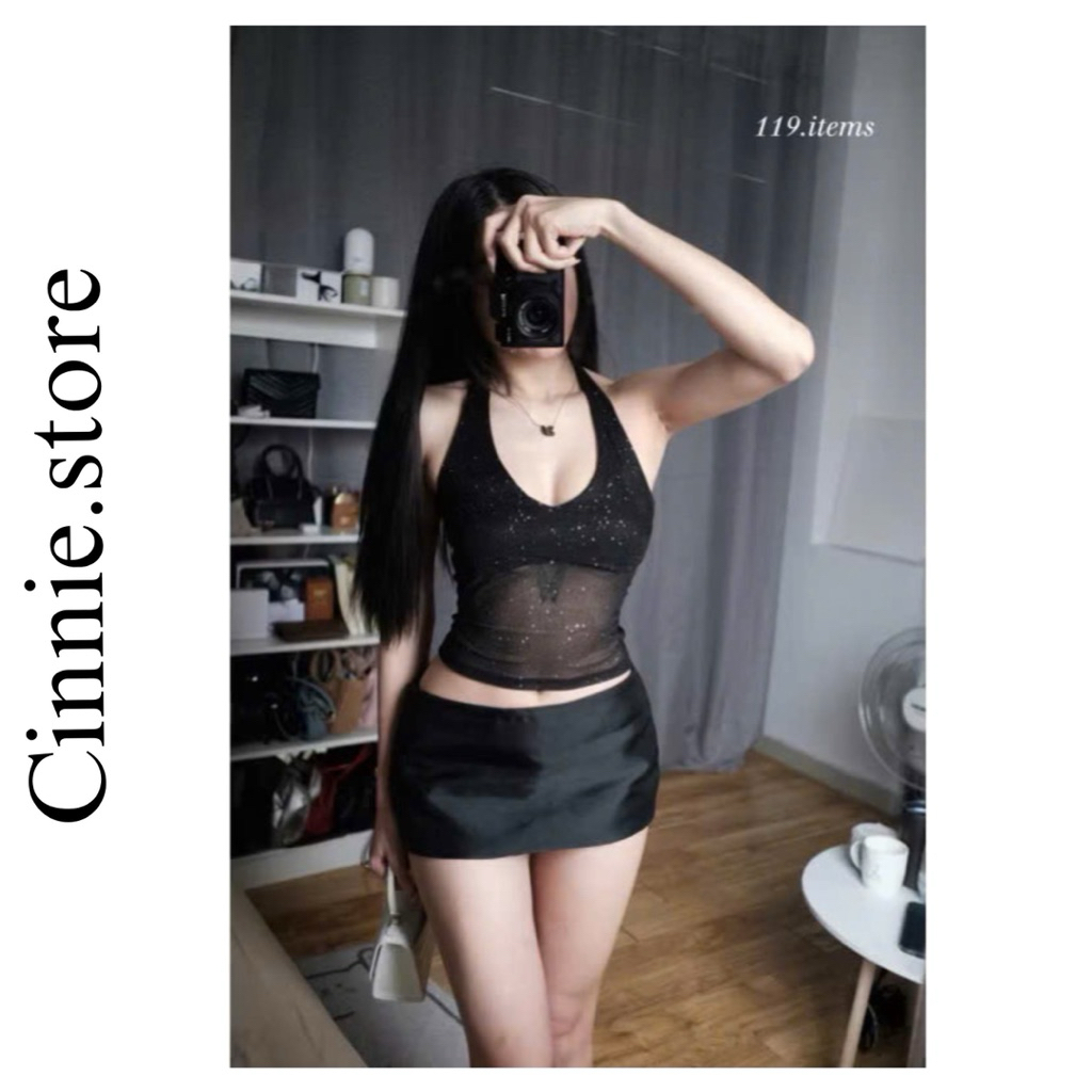 ÁO YẾM BLING BLING HỞ LƯNG | 𝑪𝒊𝒏𝒏𝒊𝒆.𝒔𝒕𝒐𝒓𝒆