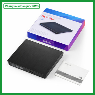 Box Ổ Đĩa DVD Gắn Ngoài USB 2.0 SATA 12.7mm/9.5mm – Dùng Cho Laptop, PC (Sản Phẩm Chỉ Là Box)