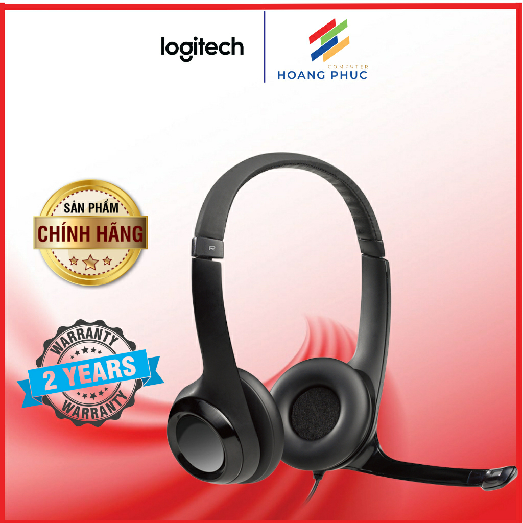 Tai nghe USB Logitech H390 - Hàng chính hãng bảo hành 2 năm