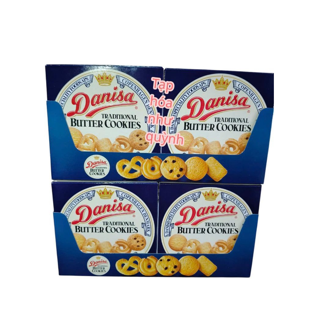 (TÁCH LẺ) COMBO 2 HỘP*72G BÁNH QUY BƠ DANISA HỘP MINI SIÊU NGON