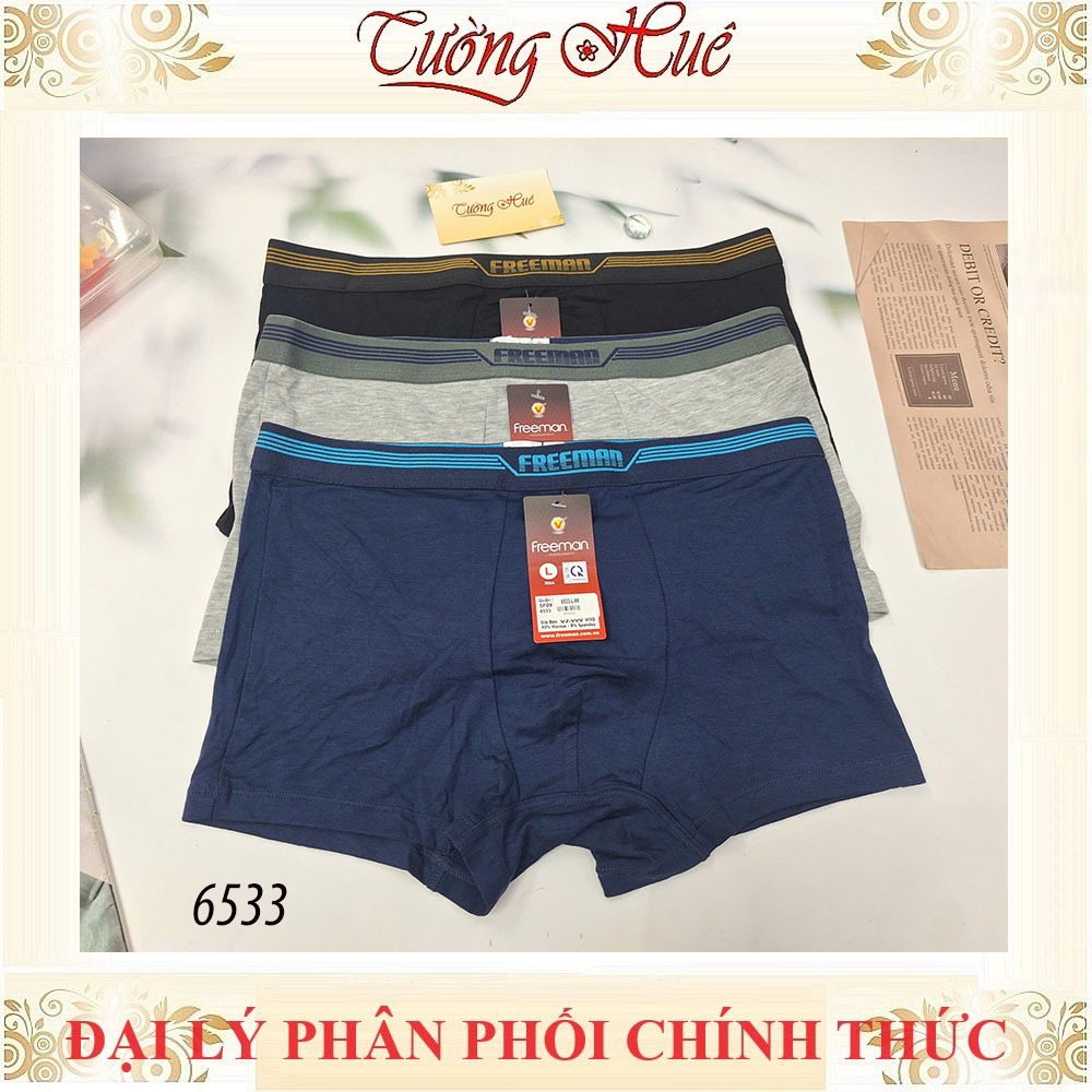 Quần Lót Nam Freeman 6533 Boxer Nam Basic Mặc Là Mê