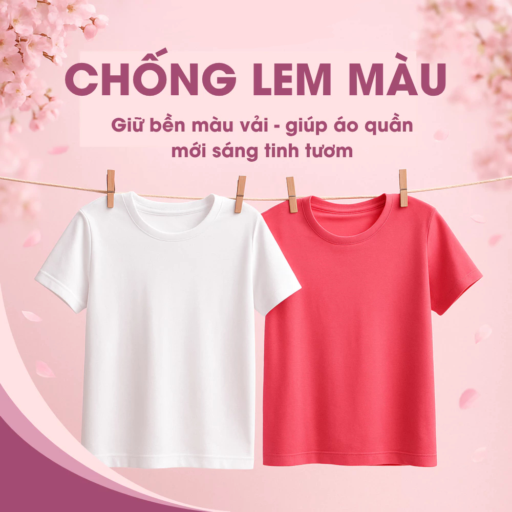 [Top Value] NƯỚC GIẶT ON1 CHỐNG LEM MÀU 3,2KG/C04- TÚI