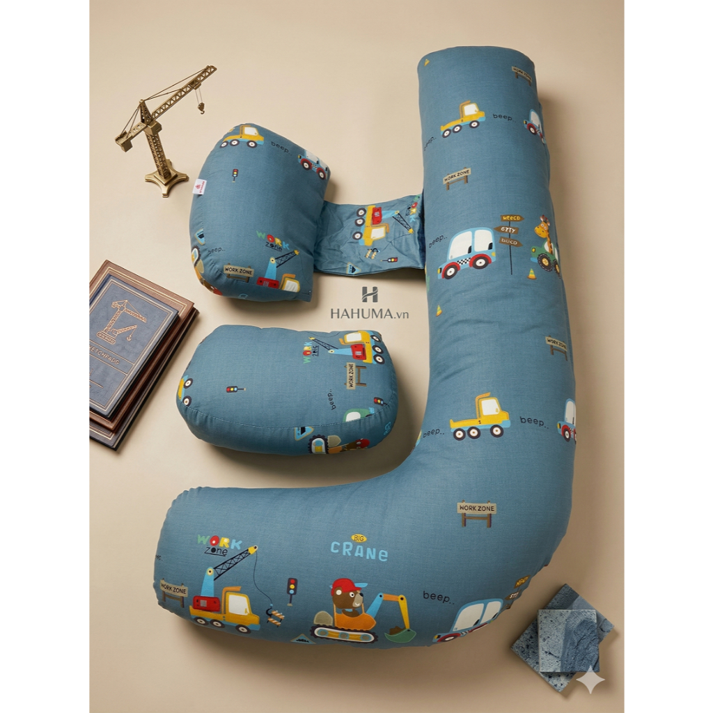 Gối Ôm Bà Bầu Hahuma - Nâng Niu Giấc Ngủ Mẹ Bầu