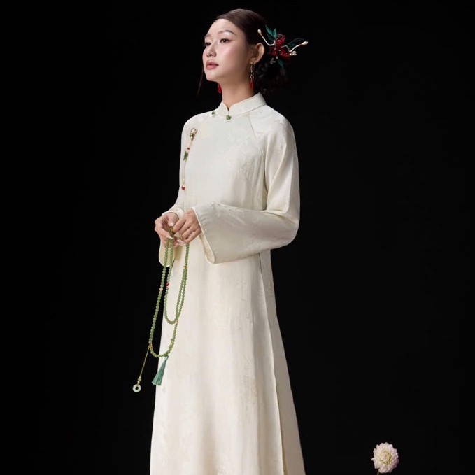 Áo Dài Tố Vân - EDINI - A1720