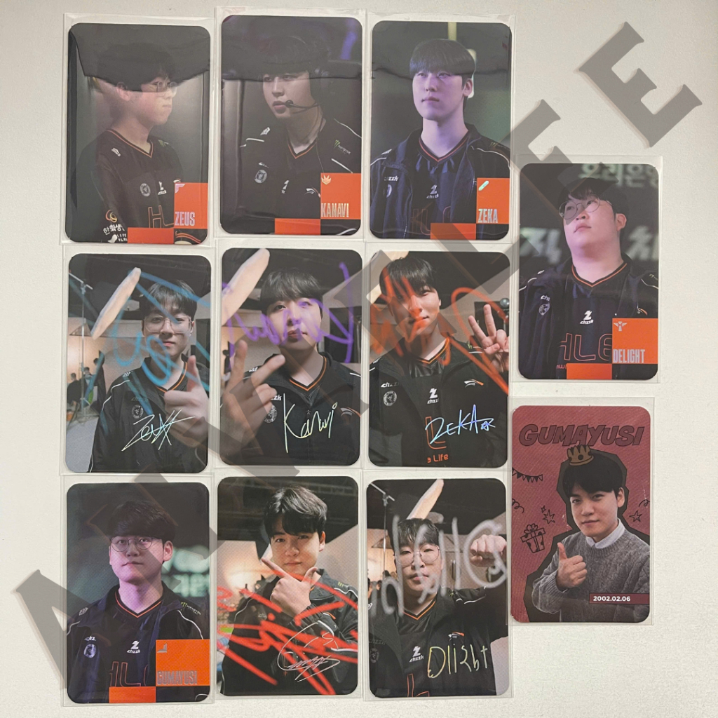 Card HLE monthly Zeus Kanavi Zeka Gumayusi Delight esport Liên Minh 2026