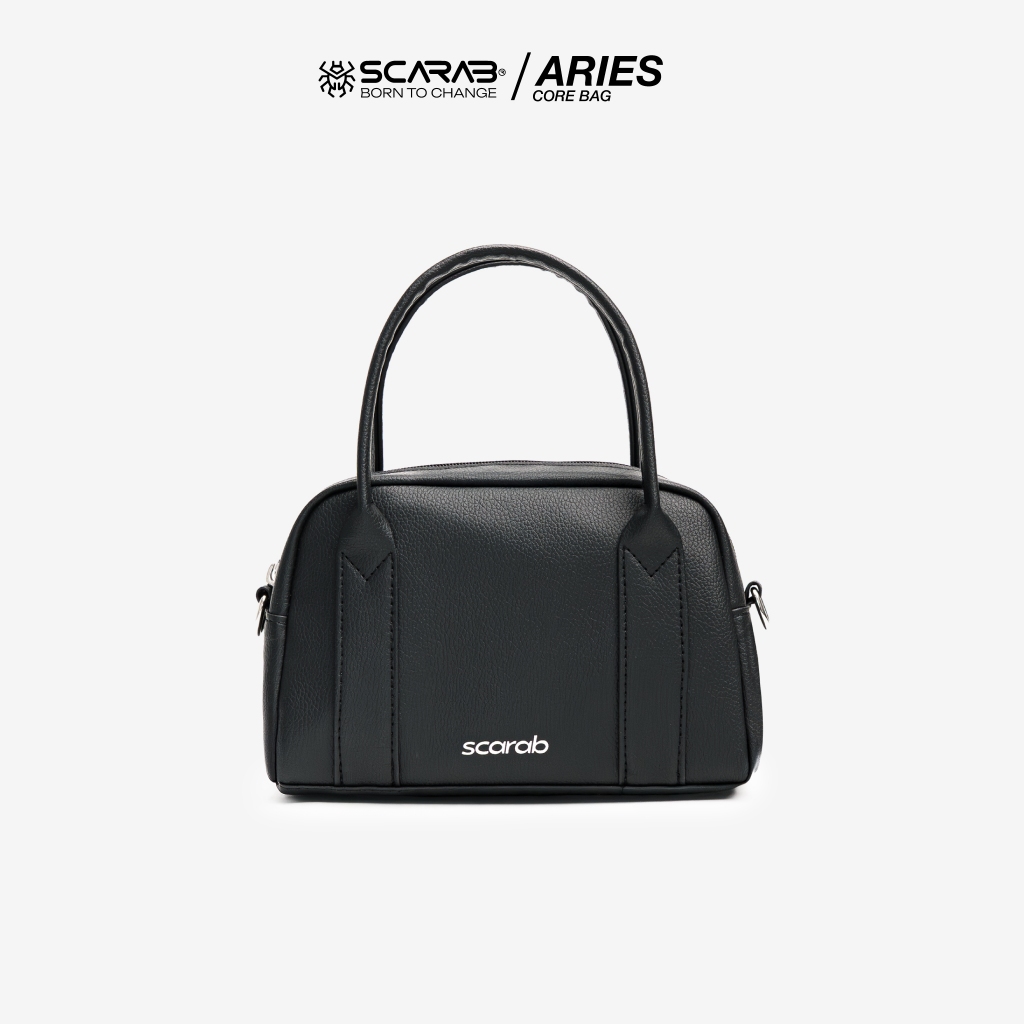 Túi Xách Đeo Chéo Màu Đen SCARAB ARIES CORE BAG Thời Trang Nam Nữ, Đựng Vừa Điện Thoại, Ví Tiền, Đồ 