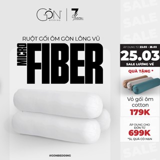 Ruột Gối Ôm Gòn Bedding Gòn Lông Vũ | Gòn Bi 35x100 cm - 1 Cái