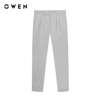 Owen - Quần tây S-Form QG257108 màu Be nhạt chất liệu Conjugated polyester
