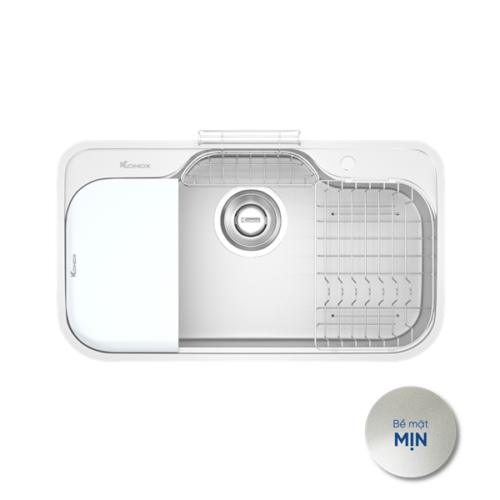 Chậu Rửa Bát Konox Tari 9051SM - Thiết Kế Rộng, Thoát Nước Nhanh