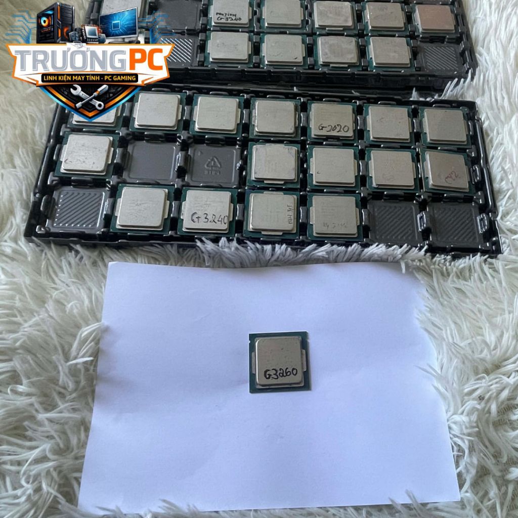 CPU Intel Pentium G3260 (3.30 GHz, 3M, 2 Cores 2 Threads). hàng cũ bảo hành 15 ngày.