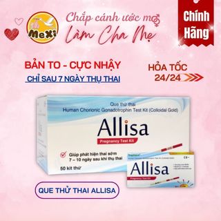[HOẢ TỐC] Que Thử Thai Allisa Traphaco Chính Hãng – Phát Hiện Nhanh, Chính Xác Cao