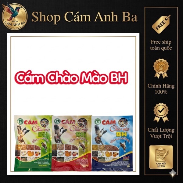 Cám Chào Mào BH Số 1 Số 2 & 3in1 Gói 200gr