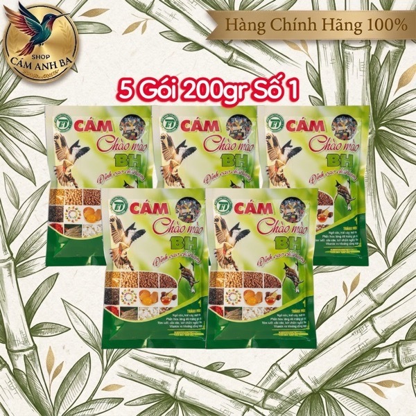 Combo Cám Chào BH - Số 1 - Số 2 & 3in1 - Cám Chào Mào BH