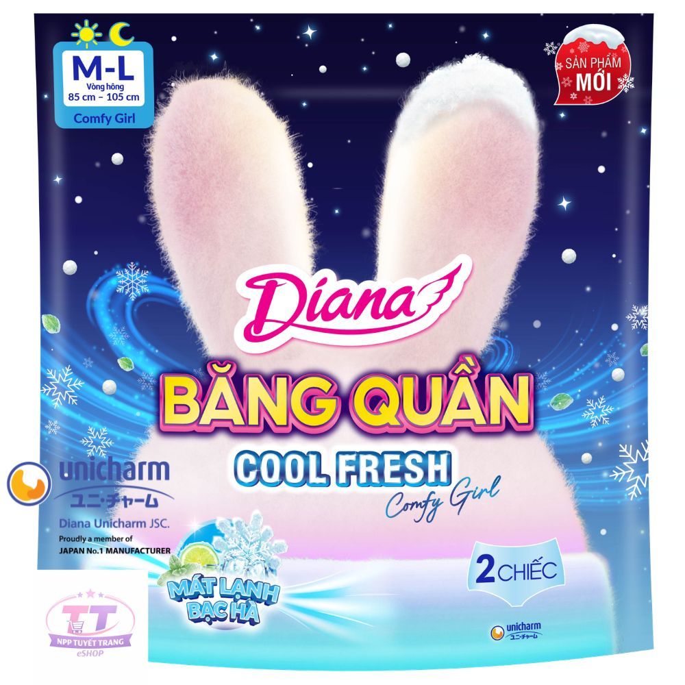 [Mới Ra Mắt] DIANA BĂNG QUẦN COMFY GIRL COOLFRESH - NPP Tuyết Trang