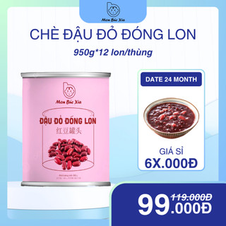 Chè Đậu Đỏ Tươi Mát đóng lon 950g - Hương vị truyền thống (HSD: 18/12/2026)