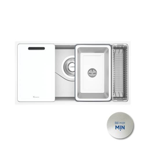 Chậu Rửa Bát Konox Tari 8748SM - Inox 304, Chống Bám Bẩn, Chống Ồn