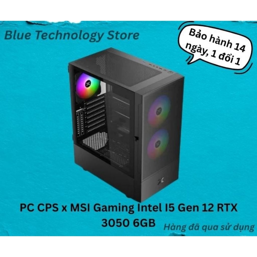 PC CPS x MSI Gaming Intel I5 Gen 12 RTX 3050 6GB