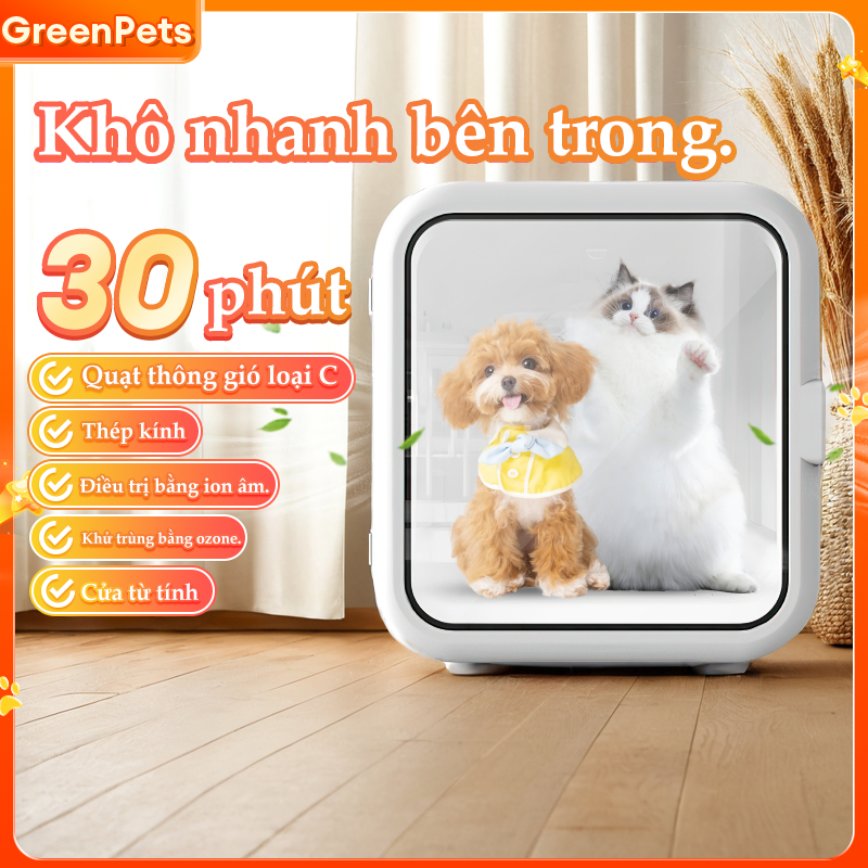 Máy Sấy Lông Thú Cưng Chó Mèo Điện Tử Mini Cho Hamster Giá Rẻ