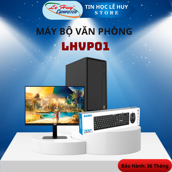 Bộ Máy Tính - PC Văn Phòng Intel LHVP01 (CPU G5905/ MB H510M/ Ram 8GB/ SSD 256GB) - Hàng Chính Hãng
