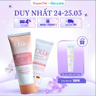 Combo kem tẩy lông và kem dưỡng Ollie tẩy vùng kín, nách, tay, chân , an toàn không đau rát,dưỡng da phù hợp mọi loại da