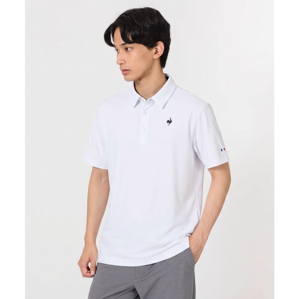 Áo polo le coq sportif Nam LT6SHS40MV-WH00