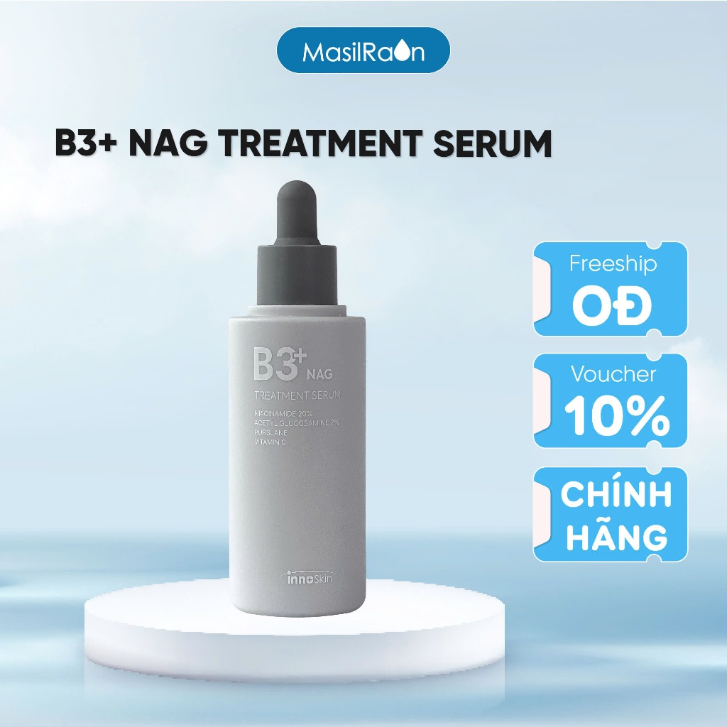 Serum B3 NIA 20% NAG Treatment Inoskin Hàn Quốc 50ml Giảm Nếp Nhăn,Tăng Đàn Hồi Da
