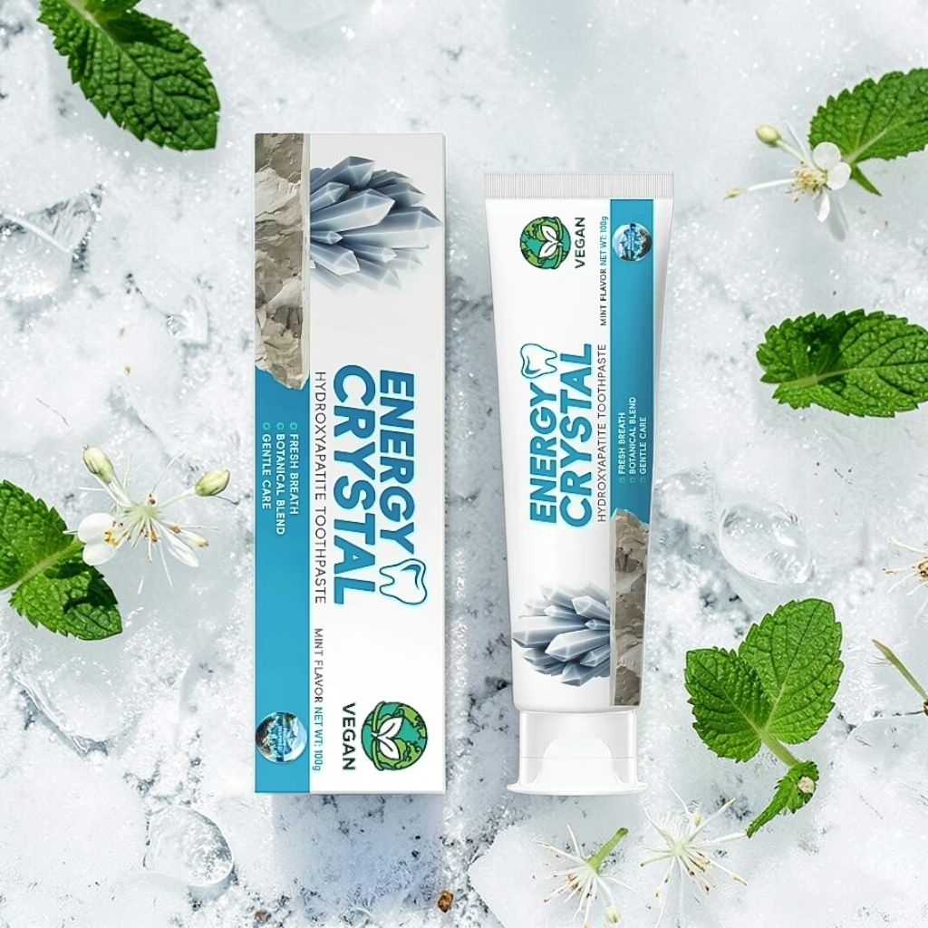 Kem Đánh Răng Hữu Cơ Energy Crystal Trắng Sạch Và Thơm Mát