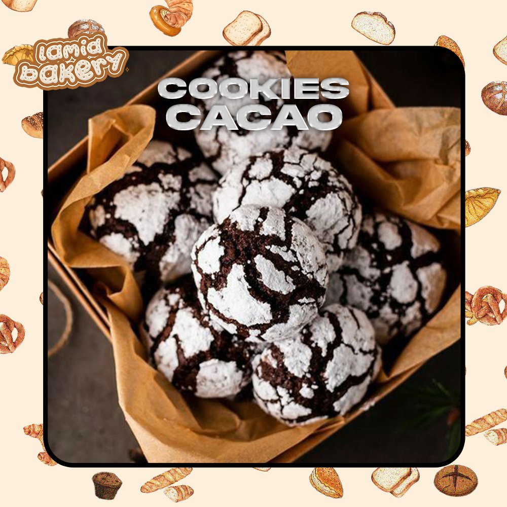 Crinkle Cookie Chocolate Lamid Bakery – Bánh Cookies Handmade
