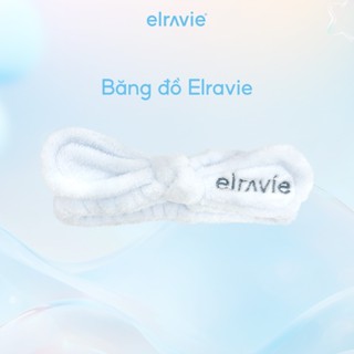 [GIFT] Băng đô cài tóc rửa mặt cho nam nữ Elravie vải mềm mại phù hợp mọi kiểu dáng