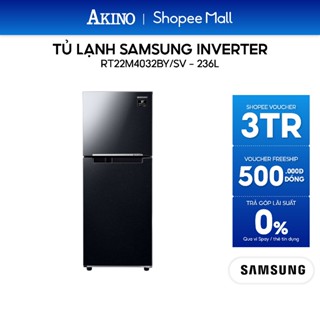 Tủ lạnh Samsung Inverter 236 lít RT22M4032BY/SV - Hàng Chính Hãng