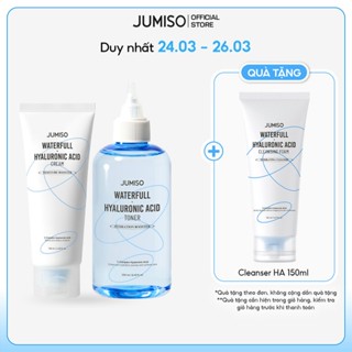 Bộ 2 sản phẩm Toner và Kem Dưỡng JUMISO Hyaluronic Acid 250ml/ 100ml dưỡng ẩm sâu, khóa ẩm tối ưu