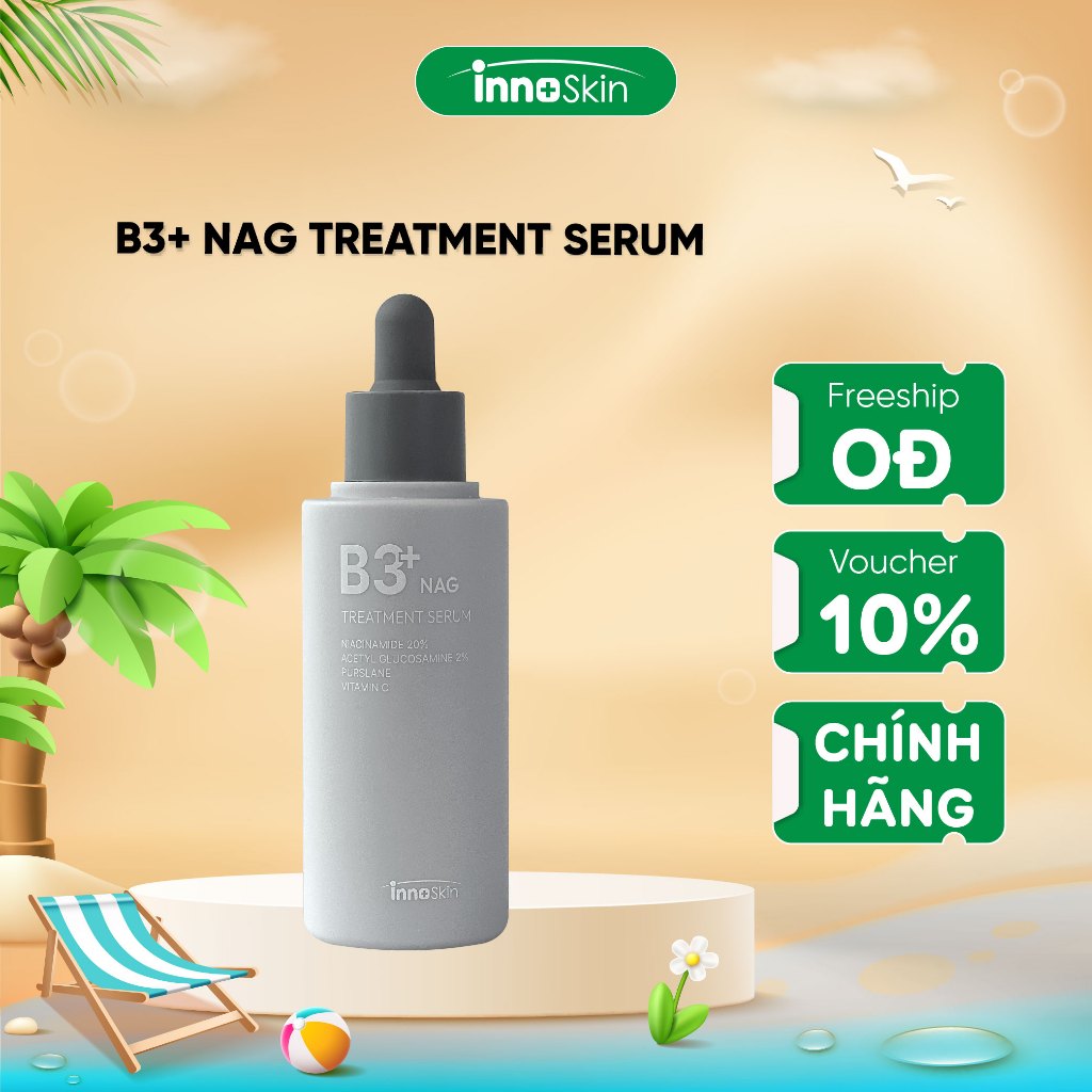 Serum B3 NIA 20% NAG Treatment Inoskin Hàn Quốc 50ml Giảm Nếp Nhăn,Tăng Đàn Hồi Da