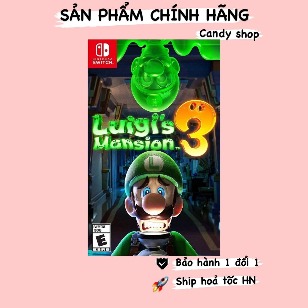 Băng Game Luigi's Mansion 3 Nintendo Switch
