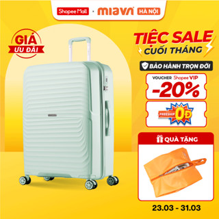 [⭐DEAL HỜI] Vali Kéo MIA Du Lịch MIYO - Size 20/24 Inch, Nhựa PP Bền Bỉ, Hạn Chế Bể Vỡ,Khóa số, Bảo Hành Trọn Đời