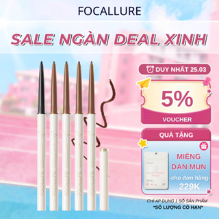 FOCALLURE Chì kẻ mắt siêu mảnh 1.7mm mềm mịn lâu trôi chống nước 0.1g