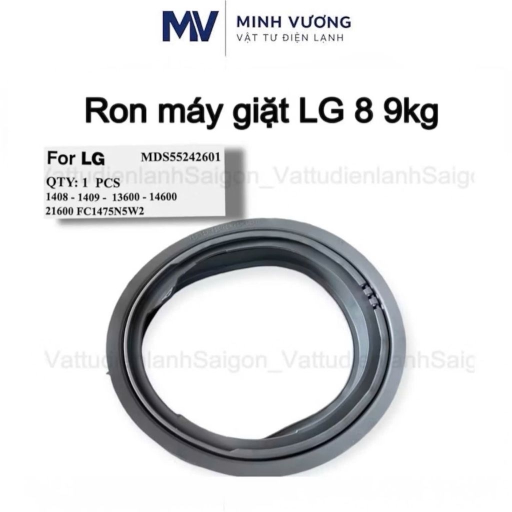Ron máy giặt LG 8 9kg - Gioăng cửa cao su LG