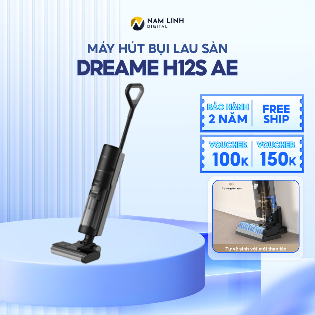 Máy hút bụi lau nhà Dreame H12S AE /H12 Pro