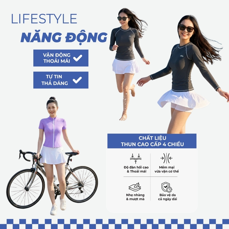 Quần bơi lẻ Nữ BIKINI PASSPORT kiểu xòe rũ - Trắng - BS526_WH | BigBuy360 - bigbuy360.vn