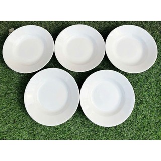 Đĩa sứ sâu lòng 20cm HC