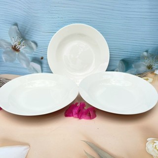 Đĩa sứ sâu lòng 20cm HC