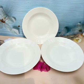 Đĩa sứ sâu lòng 20cm HC