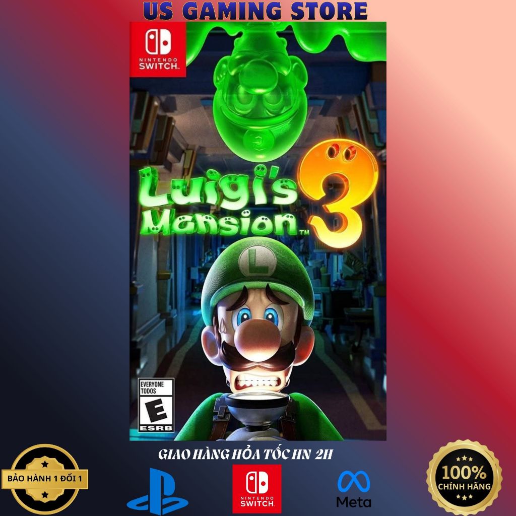 Băng Game Luigi's Mansion 3 Nintendo Switch