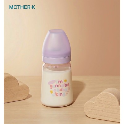 Bình sữa PPSU Hàn Quốc Mother-K - 180 ml/ 280 ml (Bebe Tím)