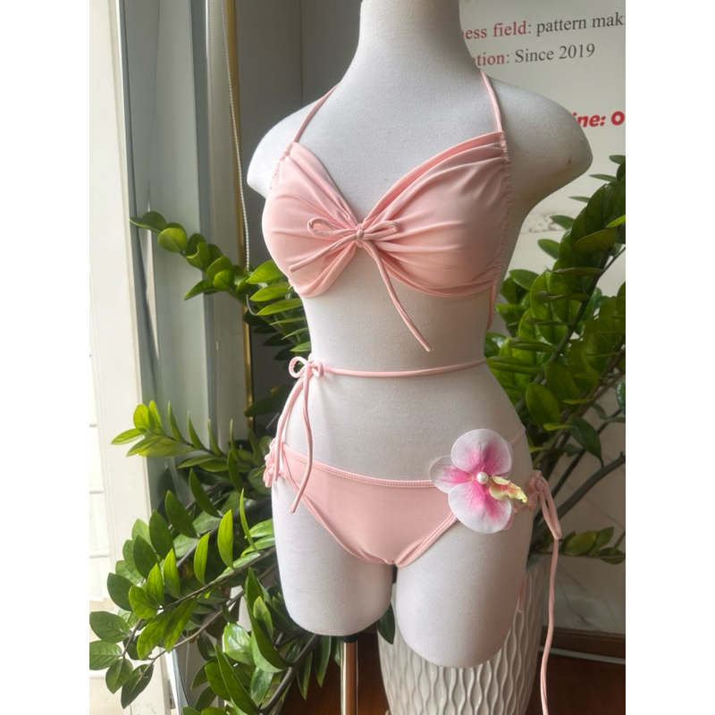 BIKINI tuyetanh Bikini 2 Mảnh Charm Hoa, Viền Ren Trendy | BigBuy360 - bigbuy360.vn