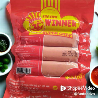 Xúc xích CP winner 500g ( Giao hàng Hà Nội)