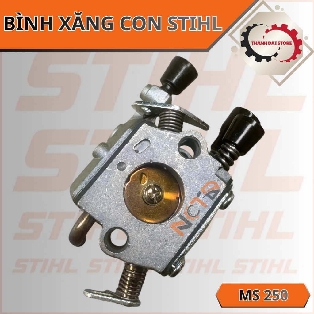 Bình Xăng Con Chế Hoà Khí Máy Cưa Xích STIHL MS250
