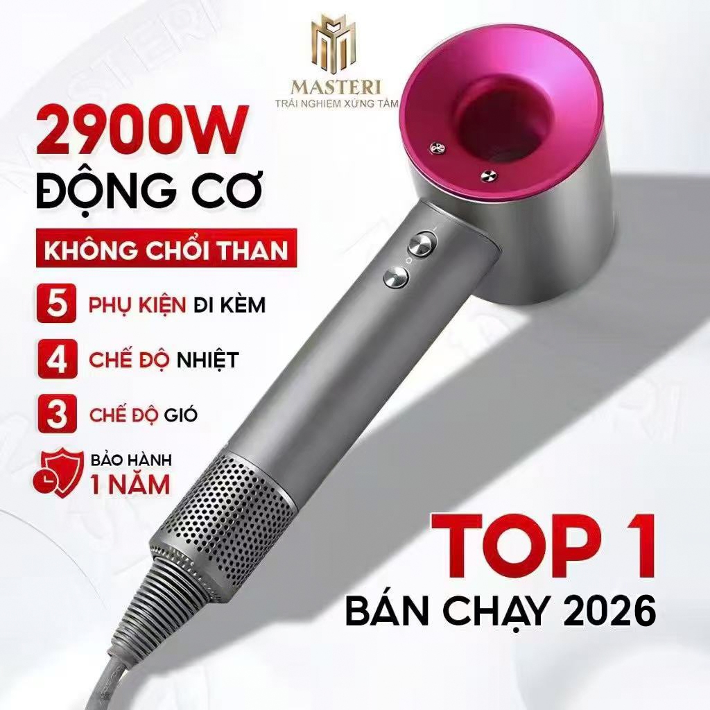 Máy sấy tóc không lưỡi cao tốc | Công suất lớn, ion âm, bảo vệ tóc | Nhiệt độ ổn định | Hỗ trợ bán buôn ưu đãi