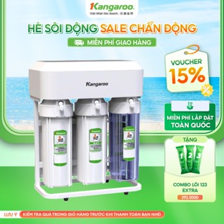 [LẮP ĐẶT 0Đ NỘI THÀNH HN &HCM] Máy lọc nước Kangaroo Hydrogen 9 lõi KG09K4-H1
